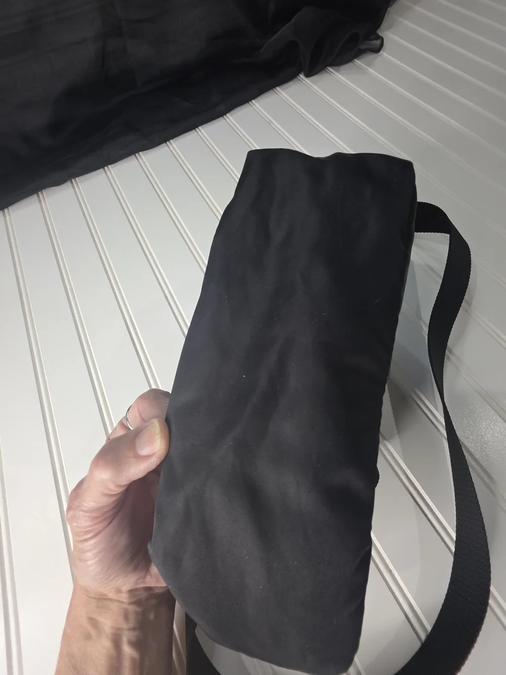 Lululemon Vintage Original Festival Bag Black Crossbody Belt Bag